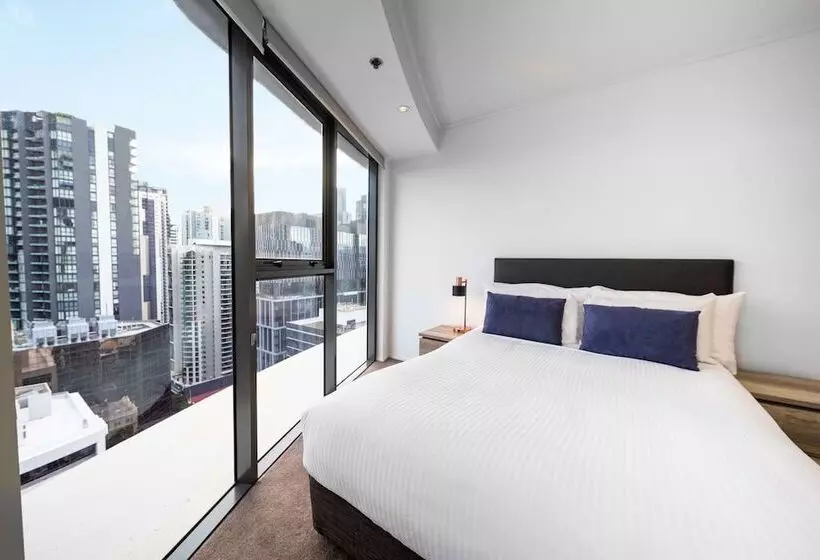 ３ベッドルームアパートメント, Oaks Brisbane On Felix Suites