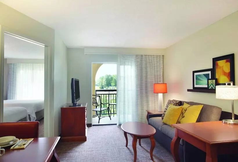 2 Bedroom Suite with Balcony, Residence Inn Joplin