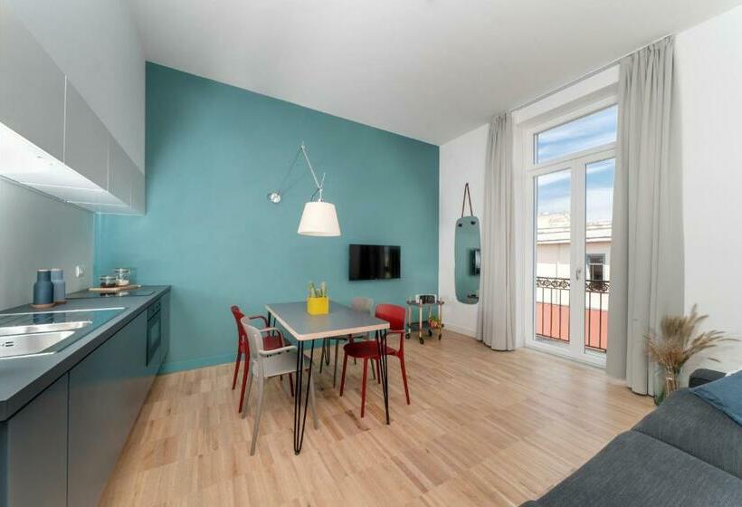 １ベッドルームアパートメント, Piazza Bellini & Apartments