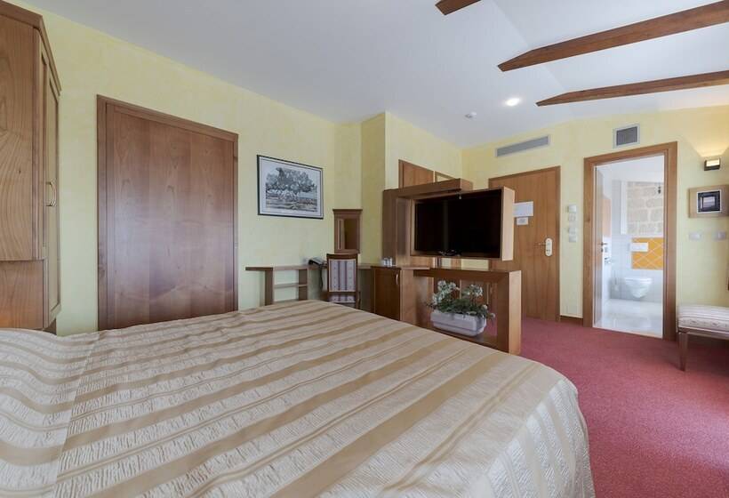 חדר סופריור עם נוף לים ומרפסת, Villa Dvor