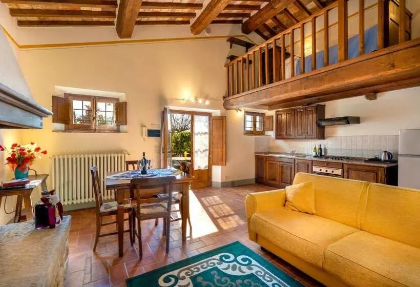Huoneisto 1 Makuuhuone, Villa Borgo San Pietro