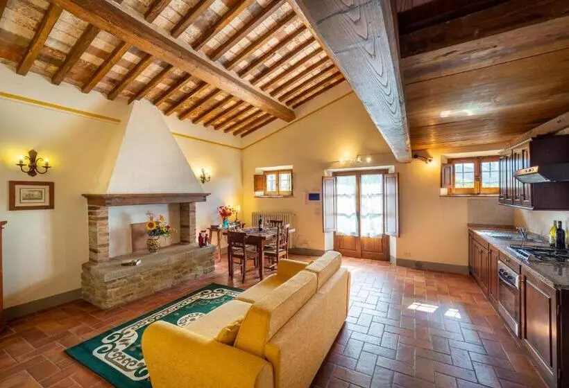 Huoneisto 1 Makuuhuone, Villa Borgo San Pietro