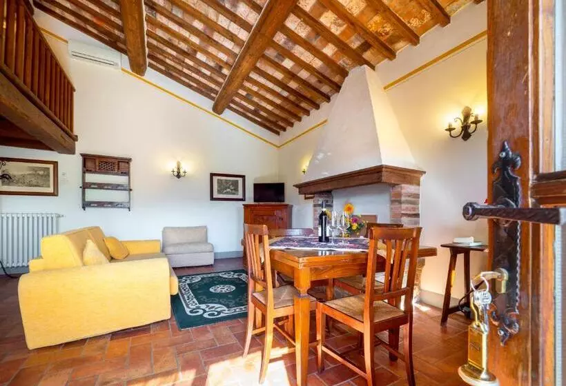 Huoneisto 1 Makuuhuone, Villa Borgo San Pietro