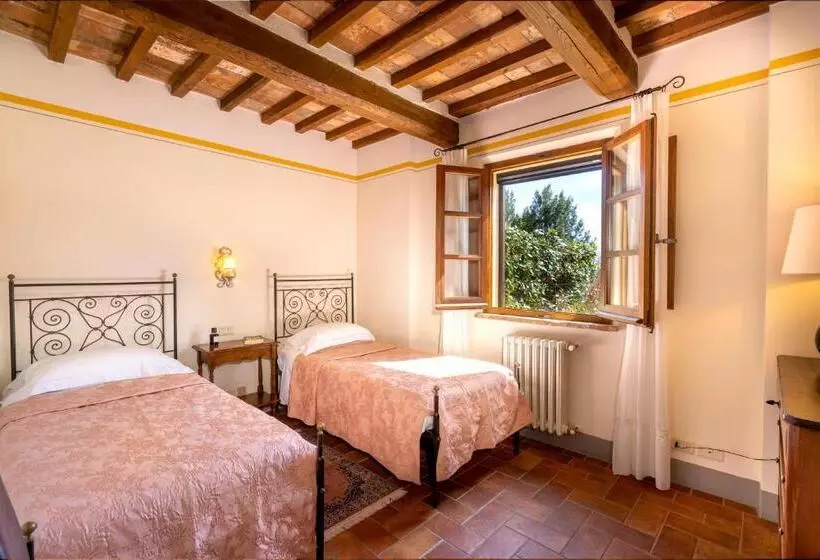 Huoneisto 1 Makuuhuone Pohjakerros, Villa Borgo San Pietro