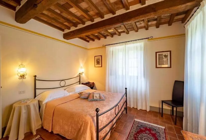 Huoneisto 1 Makuuhuone Pohjakerros, Villa Borgo San Pietro