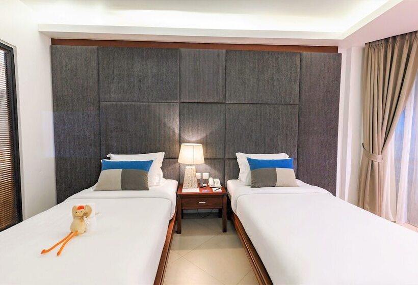 디럭스 룸 가든 전망, Baan Laimai Beach Resort & Spa  Sha Extra Plus