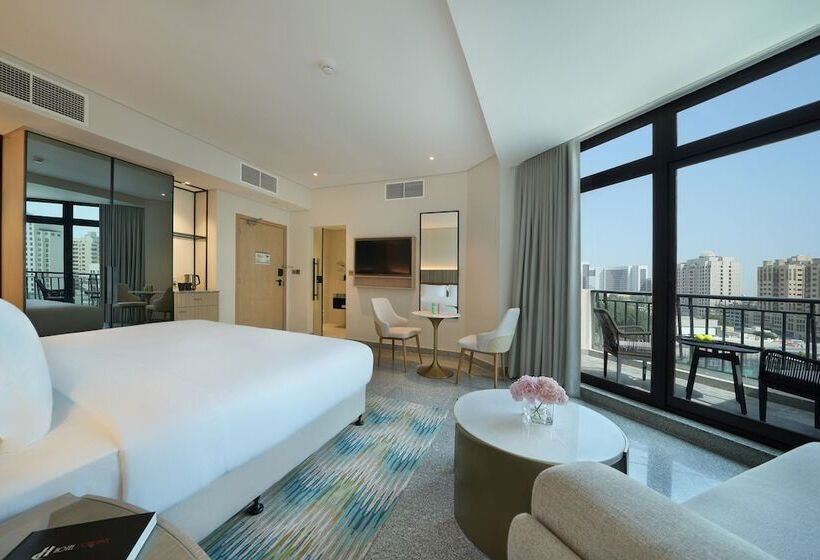 اتاق استاندارد با تخت دوبل, Arabian Park Dubai, An Edge By Rotana