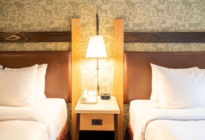 스탠다드 룸 더블 침대 2개, Fox Hotel And Suites