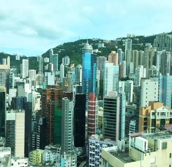 اتاق لوکس سه تخته با چشمانداز, Lan Kwai Fong Hotel Kau U Fong