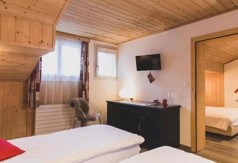 4 Bett Standardzimmer, Pointe De Zinal