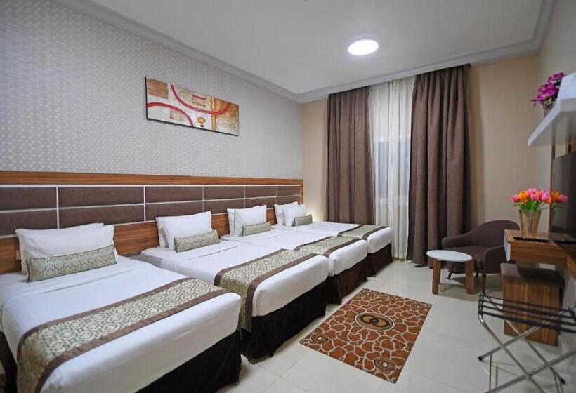 اتاق لوکس چهار تخته, Emirates Stars Hotel Apartments Dubai