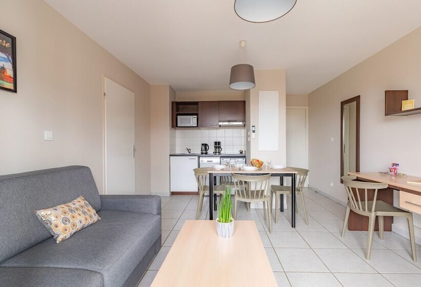 Апартаменты 1 Спальня, Appart City Classic Toulouse Colomiers
