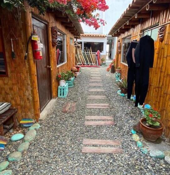 Трехместный Номер Стандарт Вид на Сад, Surf House Chicama