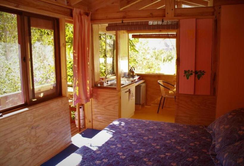 غرفة ديلوكس مزودة بشرفة, El Jardín Secreto Pisco Elqui