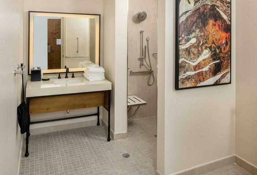 غرفة قياسية لذوى الاحتياجات الخاصة, Melby Downtown Melbourne Tapestry Collection By Hilton