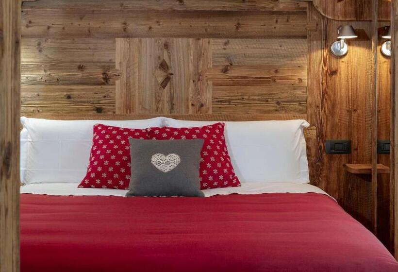 סוויטה, Matterhorn Retreat Francois Camere In Centro Cervina Con Colazione, Accesso Spa E Wifi