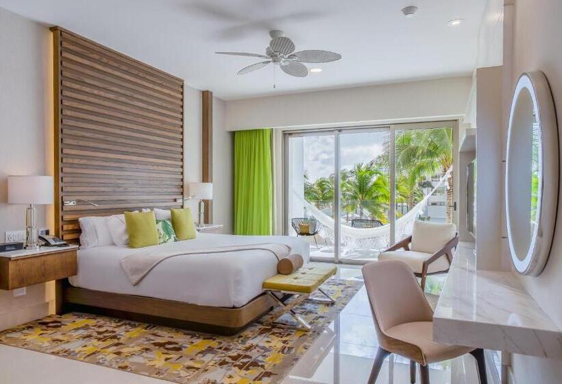 キングサイズベッドのジュニアスイート, Garza Blanca Resort & Spa Cancun