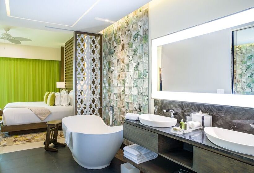 キングサイズベッドのジュニアスイート, Garza Blanca Resort & Spa Cancun