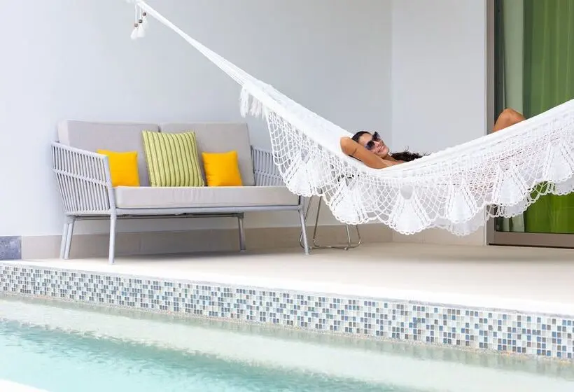 キングサイズベッドのジュニアスイート, Garza Blanca Resort & Spa Cancun