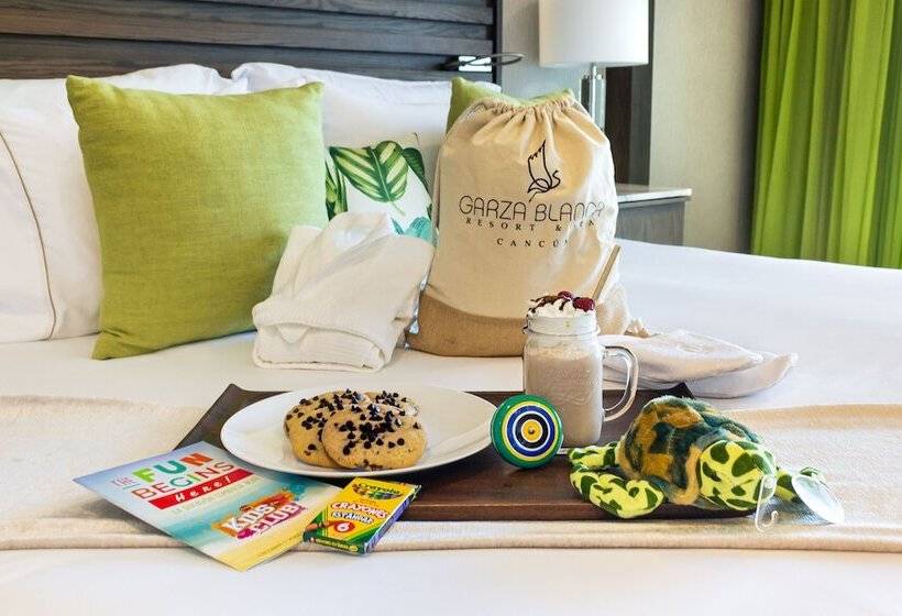 キングサイズベッドのジュニアスイート, Garza Blanca Resort & Spa Cancun