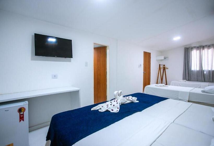 园景标准四人间, Pousada Porto Verano