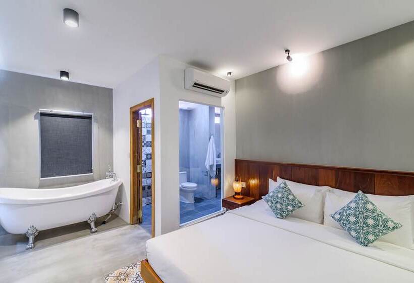 غرفة عائلية مطلّة علي البحر, Phka Kravan Boutique