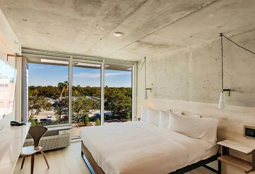 キングサイズベッドのスタンダードルーム, Kompose Boutique Hotel Sarasota