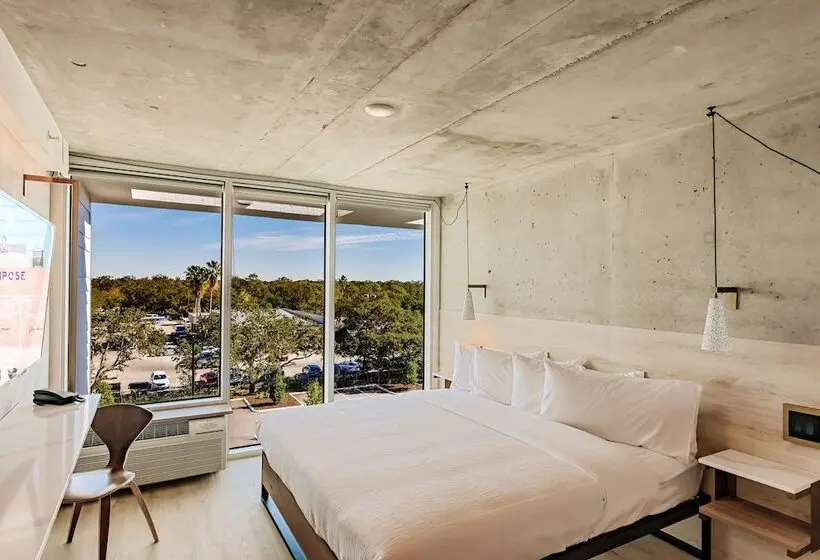 ダブルベッドスタンダードルーム, Kompose Boutique Hotel Sarasota