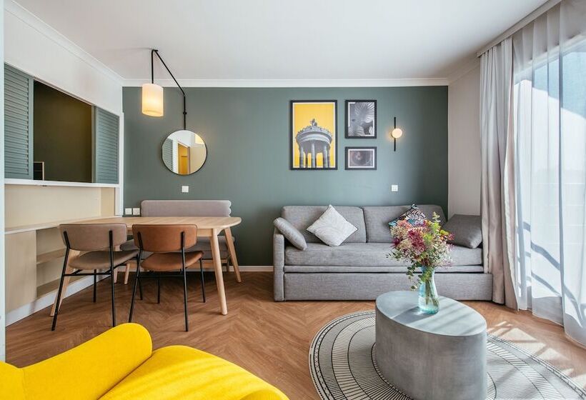 １ベッドルームアパートメント, Aparthotel Adagio Paris Buttes Chaumont