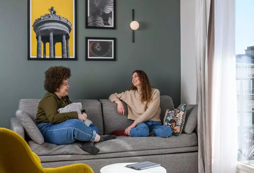2ベッドルームアパートメント, Aparthotel Adagio Paris Buttes Chaumont