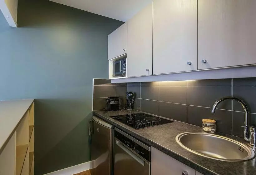 2ベッドルームアパートメント, Aparthotel Adagio Paris Buttes Chaumont