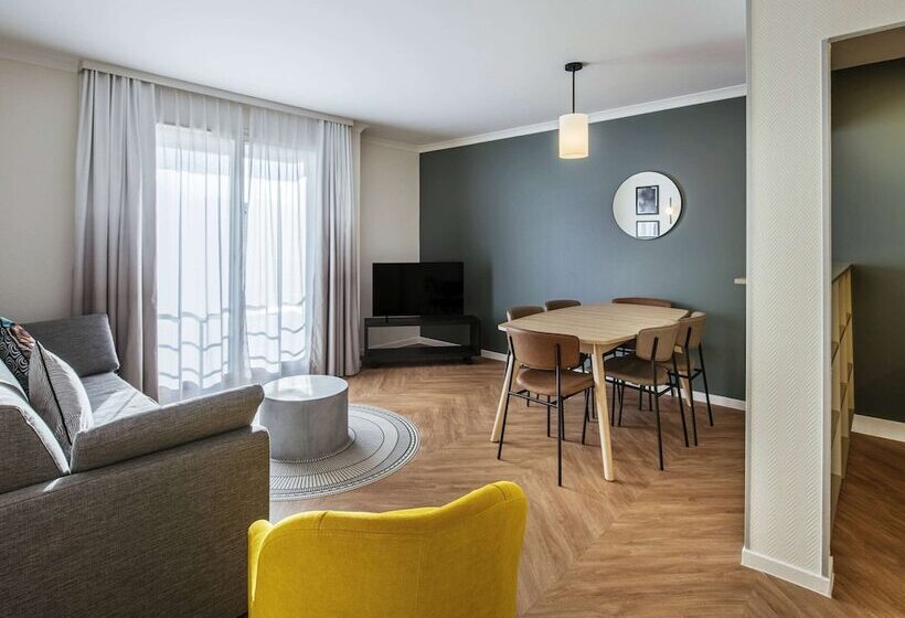 ２ベッドルームアパートメント, Aparthotel Adagio Paris Buttes Chaumont