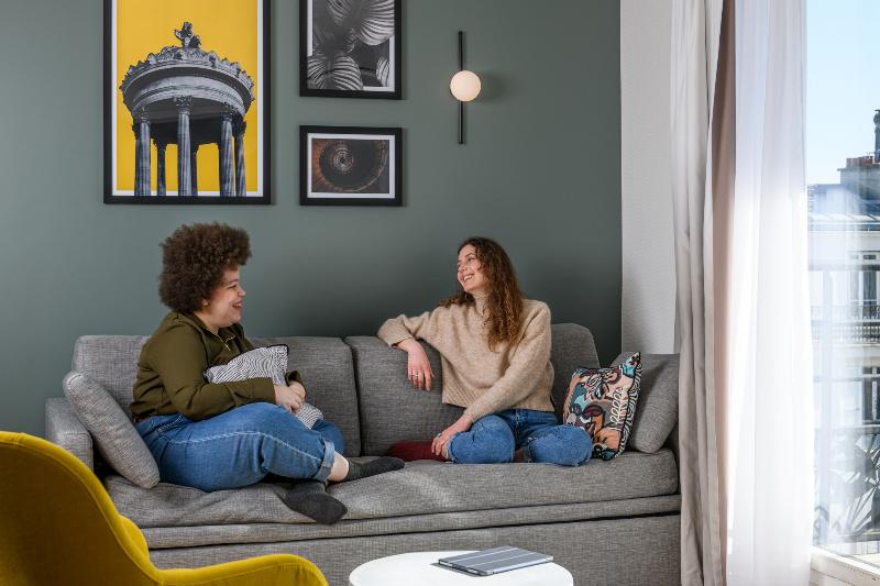 １ベッドルームアパートメント, Aparthotel Adagio Paris Buttes Chaumont