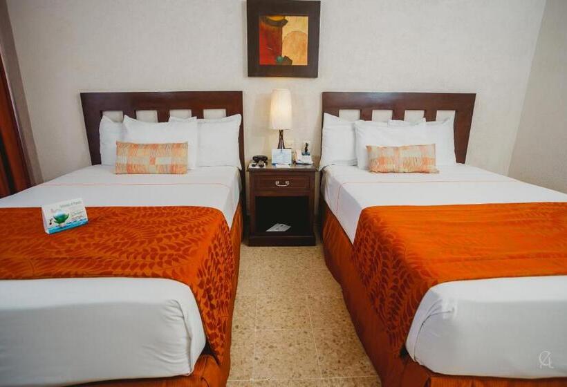2ダブルベッドのスタンダードルーム, Best Western Hotel Posada Freeman Zona Dorada