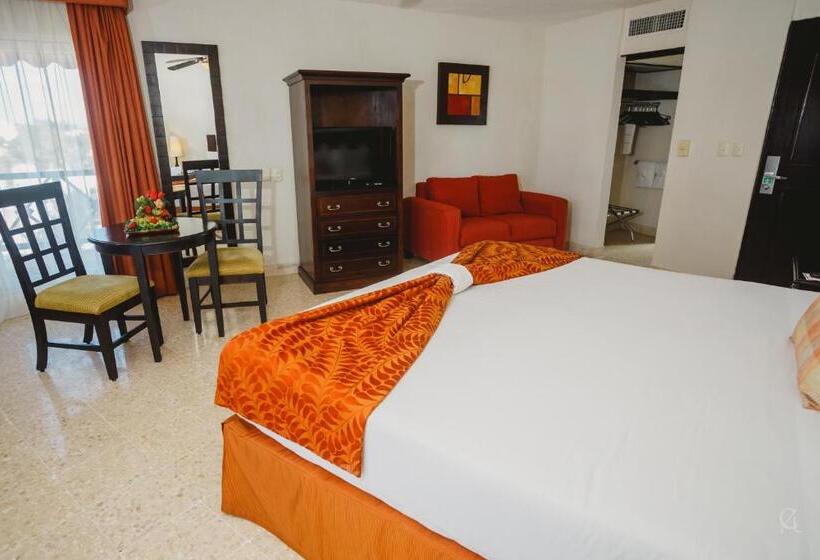 キングサイズベッドのスタンダードルーム, Best Western Hotel Posada Freeman Zona Dorada