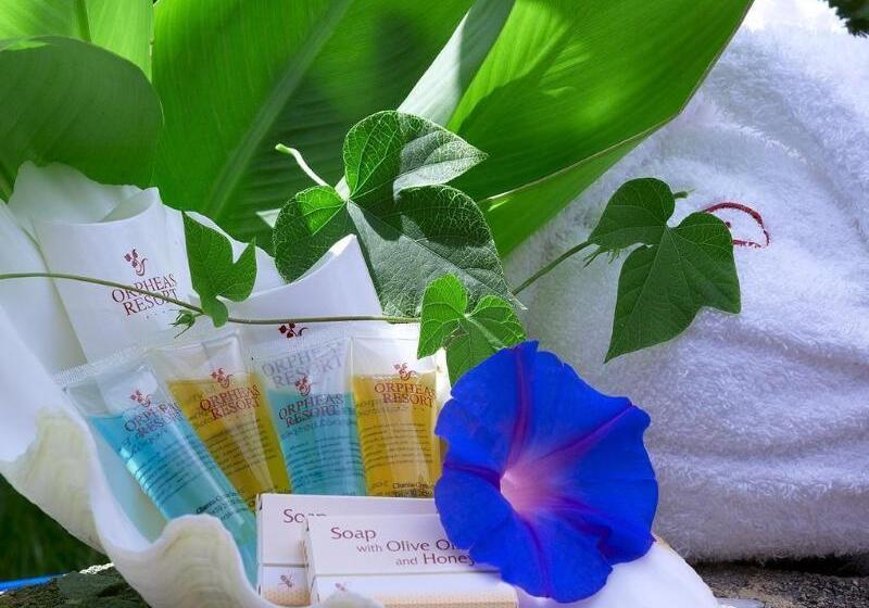 标准间侧面带海景, Orpheas Resort