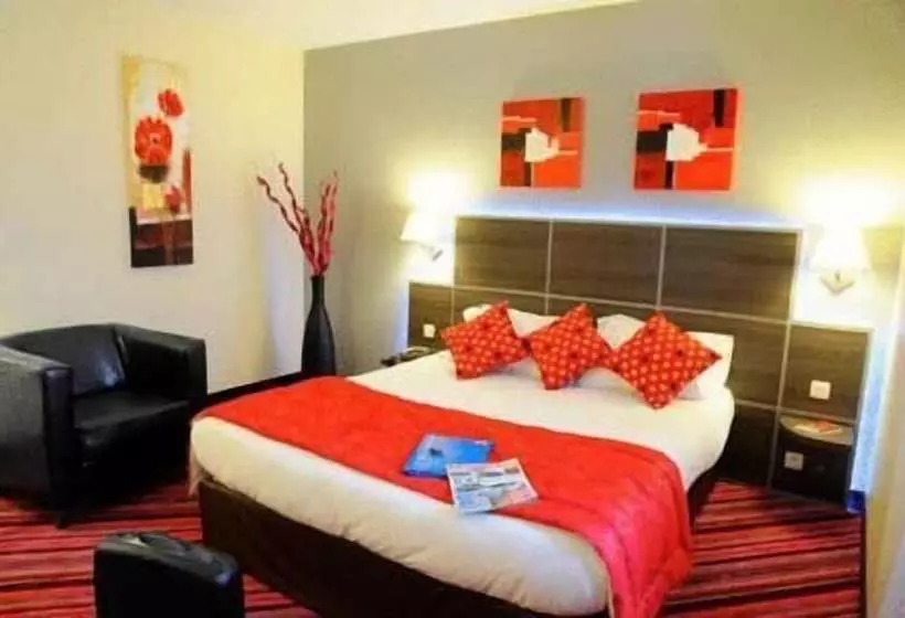 اتاق استاندارد با وان آب گرم, The Originals Boutique, Actuel Hôtel, Saintetienne Aéroport