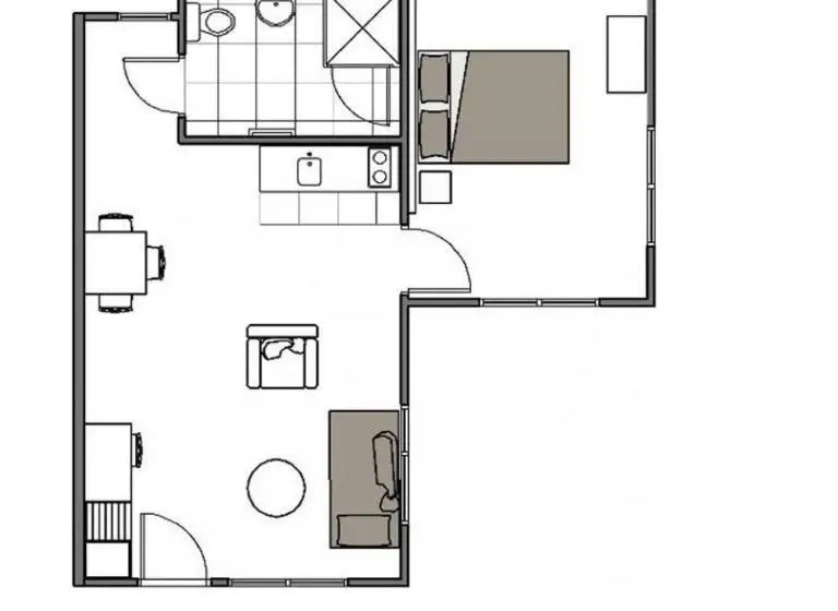 １ベッドルームアパートメント, South Street West Motel