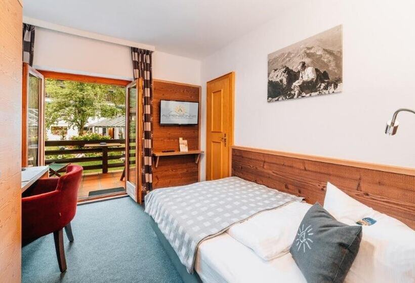 バルコニー付きシングルスタンダードルーム, Alpensonne