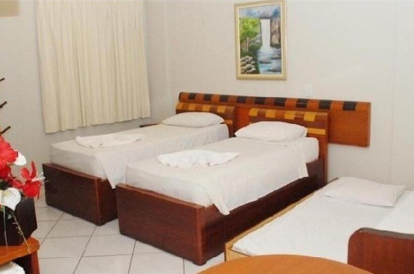 Четырехместный Номер Стандарт, Hot Star Thermas Hotel   No Centro De Caldas Novas
