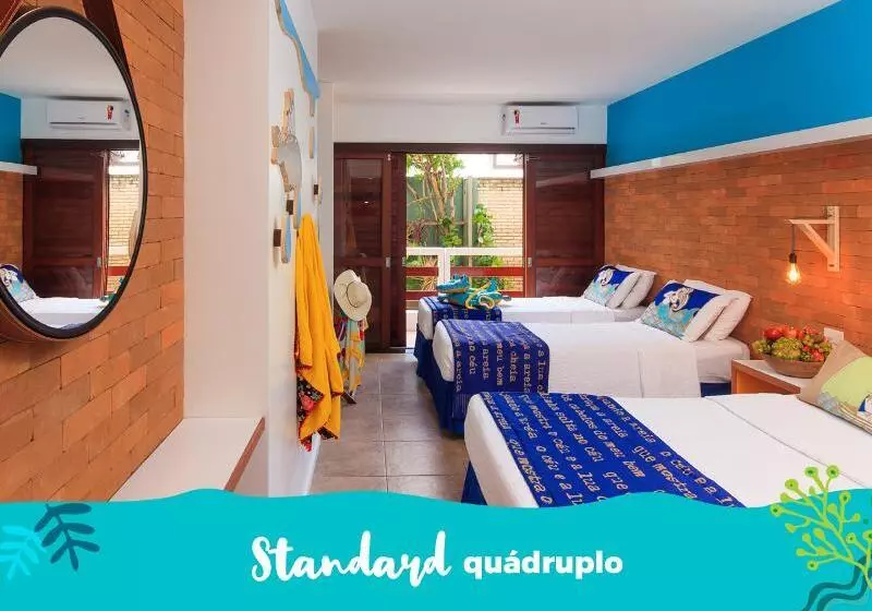 اتاق استاندارد چهار تخته, Village Porto De Galinhas