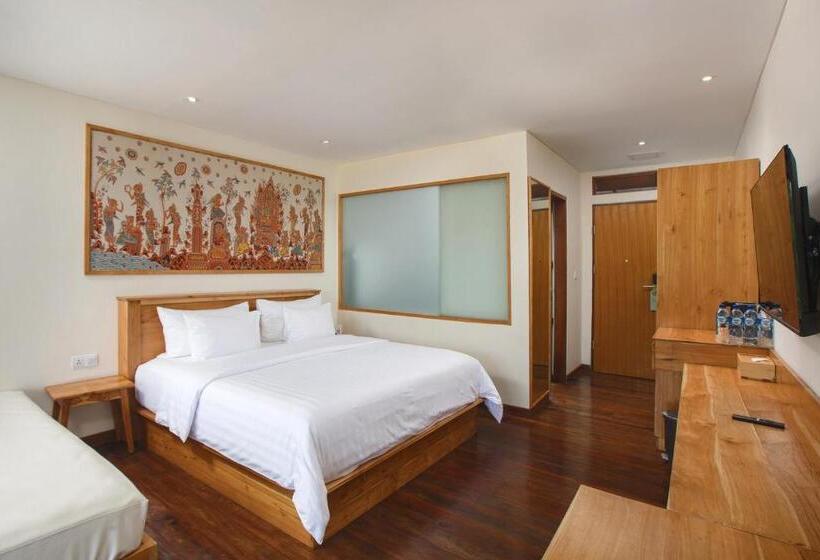 חדר דחוקס עם מיטת קינג, Giriwood Hotel & Villa