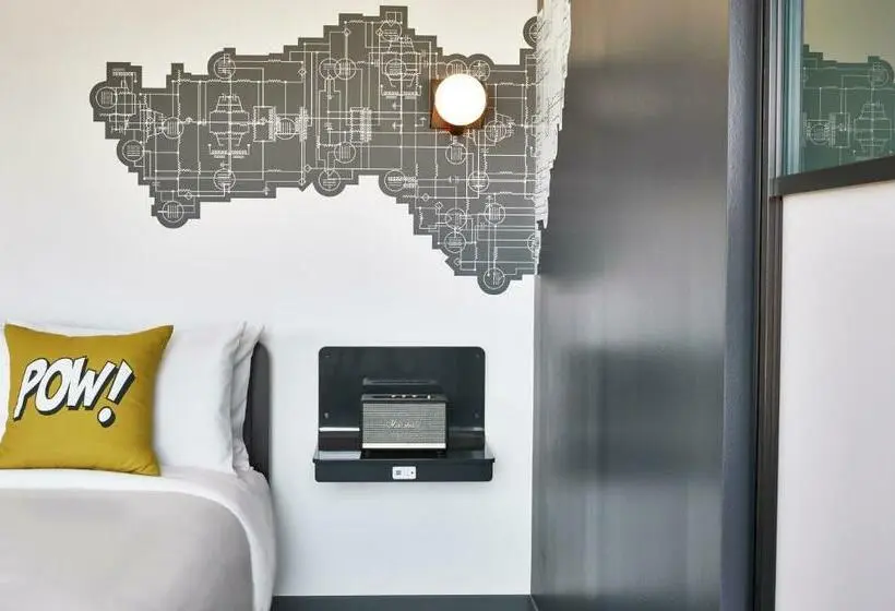 اتاق استاندارد با تخت بزرگ, Aloft Chattanooga Hamilton Place