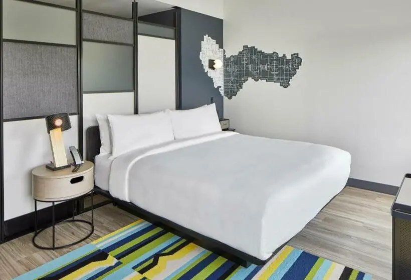 اتاق استاندارد با تخت بزرگ, Aloft Chattanooga Hamilton Place