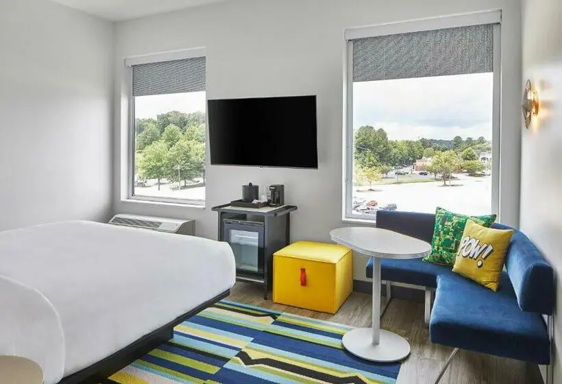 اتاق استاندارد با تخت بزرگ, Aloft Chattanooga Hamilton Place