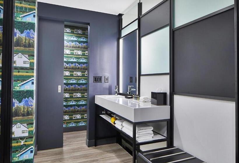 اتاق استاندارد با تخت بزرگ, Aloft Chattanooga Hamilton Place