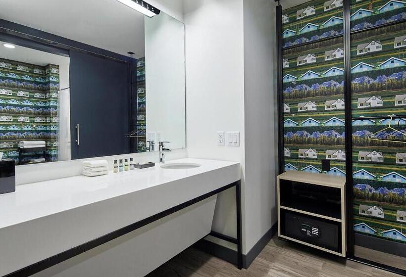 اتاق استاندارد با تخت بزرگ برای معلولان, Aloft Chattanooga Hamilton Place