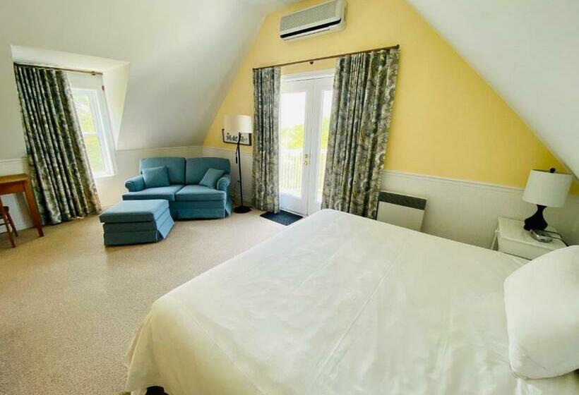 스탠다드 룸 킹사이즈 침대, Auberge Le Tricorne