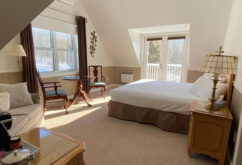 스탠다드 룸 킹사이즈 침대, Auberge Le Tricorne