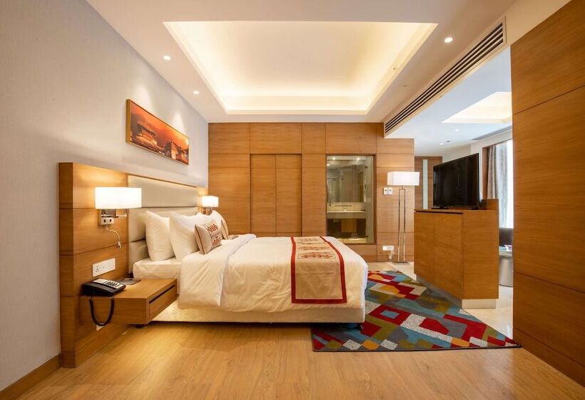اتاق لوکس با چشم‌انداز شهر, Ramada Encore By Wyndham Kathmandu Thamel
